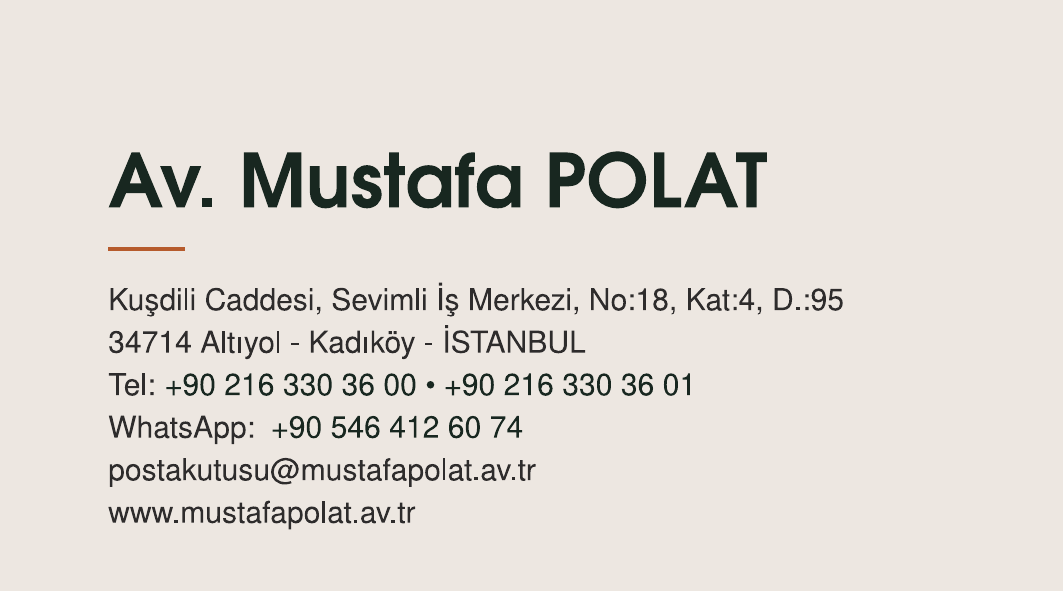 Avukat Mustafa POLAT